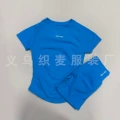 Glacier blue short sleeves + shorts