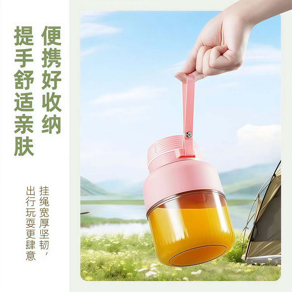 Fresh Fruit Juicer for Home Use, Small Portable Fruit and Vegetable Dormitory Juicer, Portable Mini Ton Cup for Export