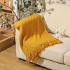 Scandinavian Retro Quilted Wool Blanket Pure Color Knitted Blanket Bedside Blanket Bed Sofa Blanket Bedside Towel Free Shipping