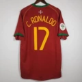 2006 portugal home game no. 17 + armband