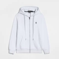 Zipper - white - black label