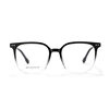 Harajuku style students tr90 large frame glasses frame black frame men without makeup box myopia glasses frame women 9015 high quality