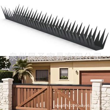 Anti-Climbing Fence Spikes, Metal Fence Wall Spikes, Home Security Anti-Theft Device for Outdoor Walls and Garden Fences