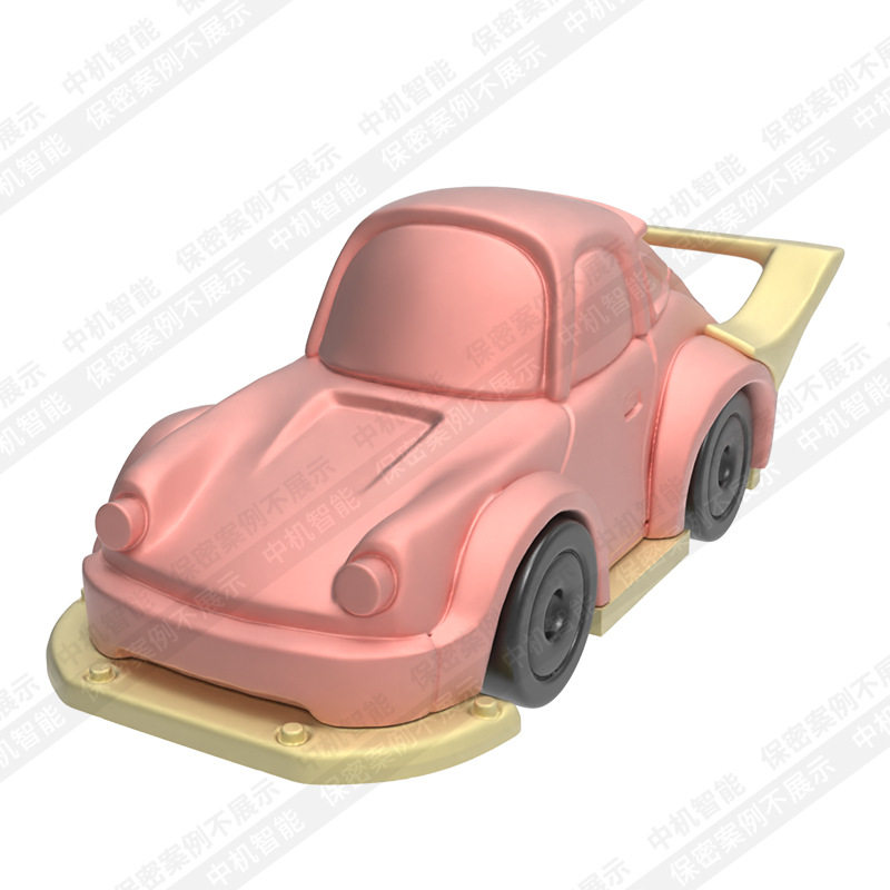 3D打印车子玩具定制立体航空客机模型儿童创意礼物仿真装饰工艺品