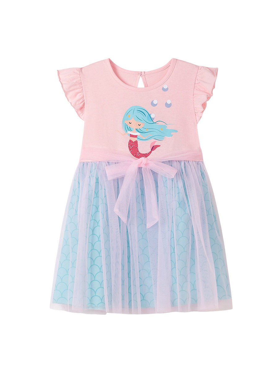 Girls' Cute Dress Wholesale from Factory, Summer Kids' Dress