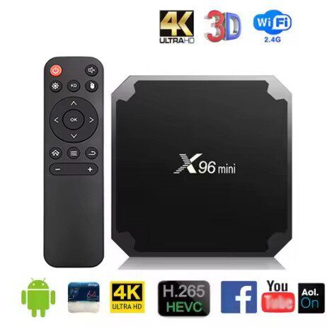 X96Mini Cross-Border Export Network Set-Top Box S905W High-Definition 4K Android Smart Tv Box Export Box