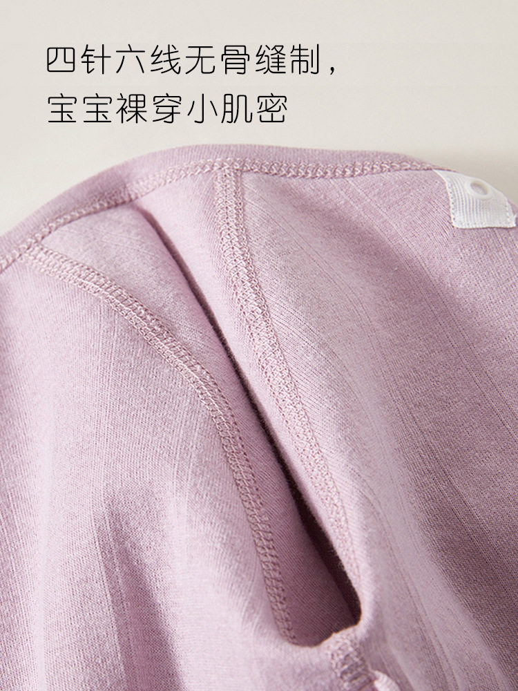 Baby sheath clothes spring, autumn and winter long-sleeved baby one-piece clothes bottoming inner wear newborn cotton romper Heshang clothing