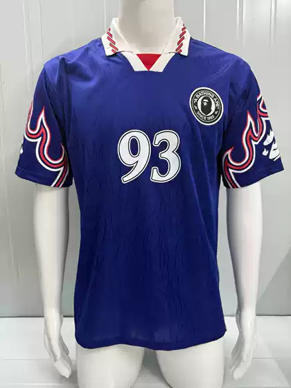 Cross border retro bapex co branded ape head jersey football jersey football retro jersey