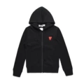 C051d-1 black red stacked heart