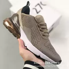 Foreign Trade Cross-Border Supply Max270 Half-Palm Air-Cushion Sports Shoes European and American Station Large Size Cushioning and Wear-Resistant Running Shoes