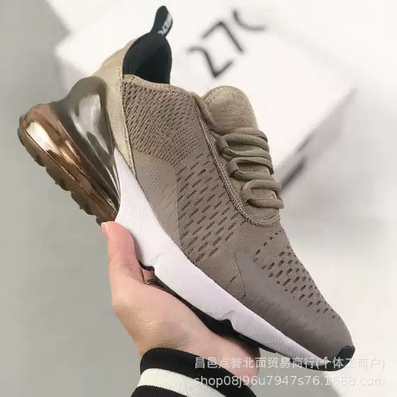 Foreign Trade Cross-Border Supply Max270 Half-Palm Air-Cushion Sports Shoes European and American Station Large Size Cushioning and Wear-Resistant Running Shoes