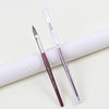 Source Factory Nail Art Crystal Pen Mahogany Rod Kolinsky Nail Art Carving Pen Painted Pen Nail Brush Set