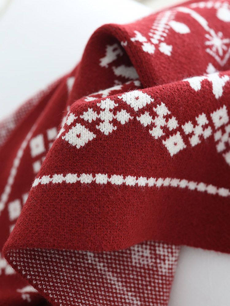 Knitted Sofa Blanket in stock Cross-border Nap Blanket Single Blanket Holiday Gift Warm Blanket Leisure Blanket