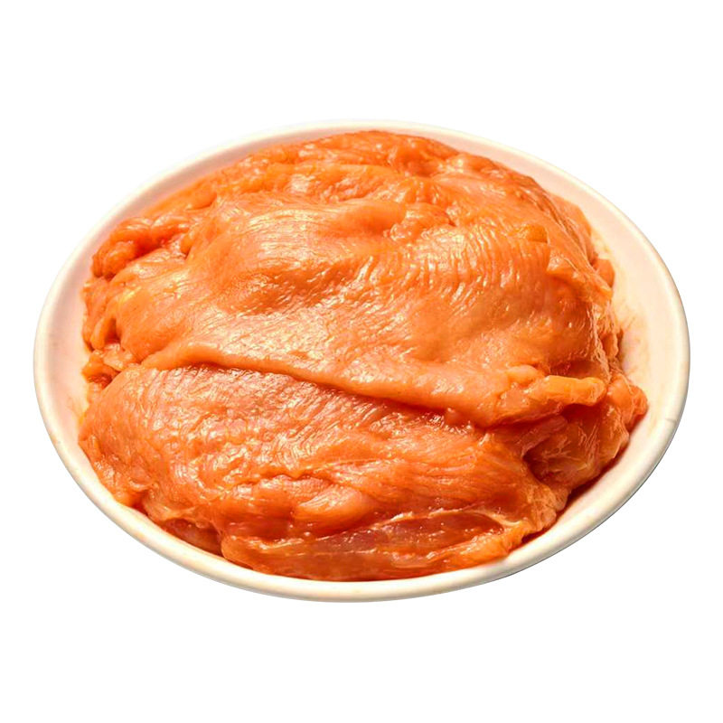 Frozen Unseasoned Pork Tenderloin Slices Semi-Finished Family Pack 500g Barbecue Frying Ingredients Pancake Hand Cake Chicken Slices