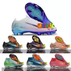Assassin 16Th Generation Football Shoes Mid-High Top Fg Long Spikes Ag Mid Spikes Ronaldo Mbappe Cr715Th Generation Messi Air Cushion Technology