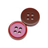 Factory direct color resin buttons four-eye decorative button round shirt shirt button button wholesale