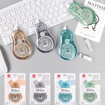 UK-1018 Correction Tape High Color Value Simple Mute Correction Tape 30m Large Capacity Error Correction Tape for Primary School Students