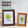 New Retro Simple Photo Frame for Wall Hanging 6-Inch 7inch 8inch Multiple Sizes Customizable Picture Frame Table Decoration Manufacturer