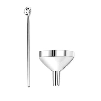 Stainless steel funnel cinerary casket pendant necklace special mini funnel wine pot Liquid Powder packing tool