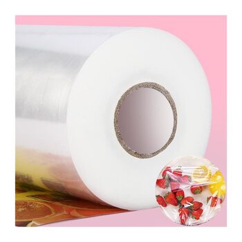 Pe Food-Grade Cling Film Large Roll Household High Temperature Resistant Kitchen Commercial Beauty Salon Point-Break Refrigerator Barber Shop