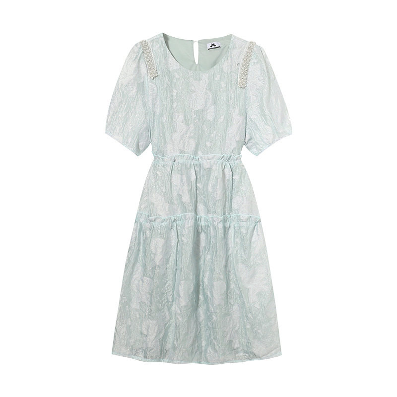 300特大码女装夏季泡泡袖减龄娃娃连衣裙200斤胖MM妹妹公主裙子