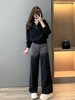 Age-Reducing Casual Sports Suit for Women in Spring, Autumn and Winter, Slim and Fashionable European Goods, Classy Elegant and High-End Two-Piece Set