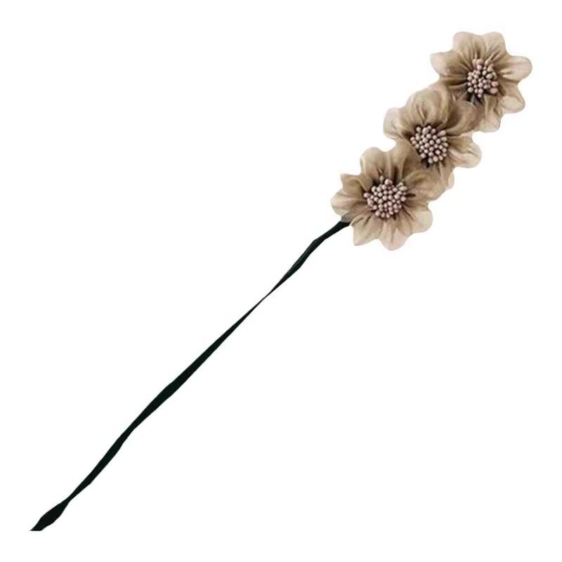 Lazy Marubeni Head Hair Curler Headwear Korean-style Simple All-match Hair Curling Bub New Style Flower Hair Curling Artifact for Women