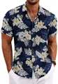 Navy floral