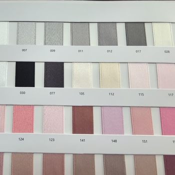 Factory direct in stock polyester cotton ribbon thickened double-sided matte polyester cotton ribbon clothing edging material polyester cotton ribbon