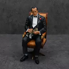Movie Peripherals 1972 Version of the Godfather Vito Corleone Mafia Gk Statue Model Boxed Figure