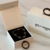 TikTok Explosions High-end Magnetic Suction Packaging Box Jewelry Necklace Ring Storage Display Flip Gift Box