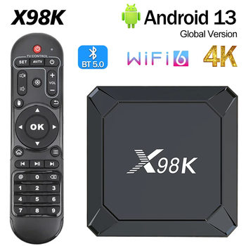X98K Android 13 RK3528 Smart TV Box WiFi6 Bluetooth TV Set Top Box
