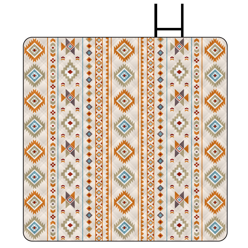 3X 4m Enlarged and Thickeneded Outdoor Moisture-Proof Mat Mountain Camping Picnic Mat Camping Mat Beach Waterproof Non-Stick Grass