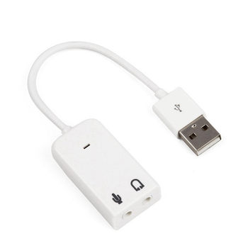 Yu Shuo/Notebook Headphone Converter Adapter Drive-Free Sound Card Independent External Computer External USB Sound Card