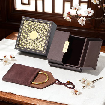 High-End Retro French Heritage Jewelry Box, Gold Bracelet Box, Toy Bracelet Box, Pendant Jewelry Storage Pendant Box