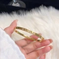 Golden-Hollow Roman Bracelet