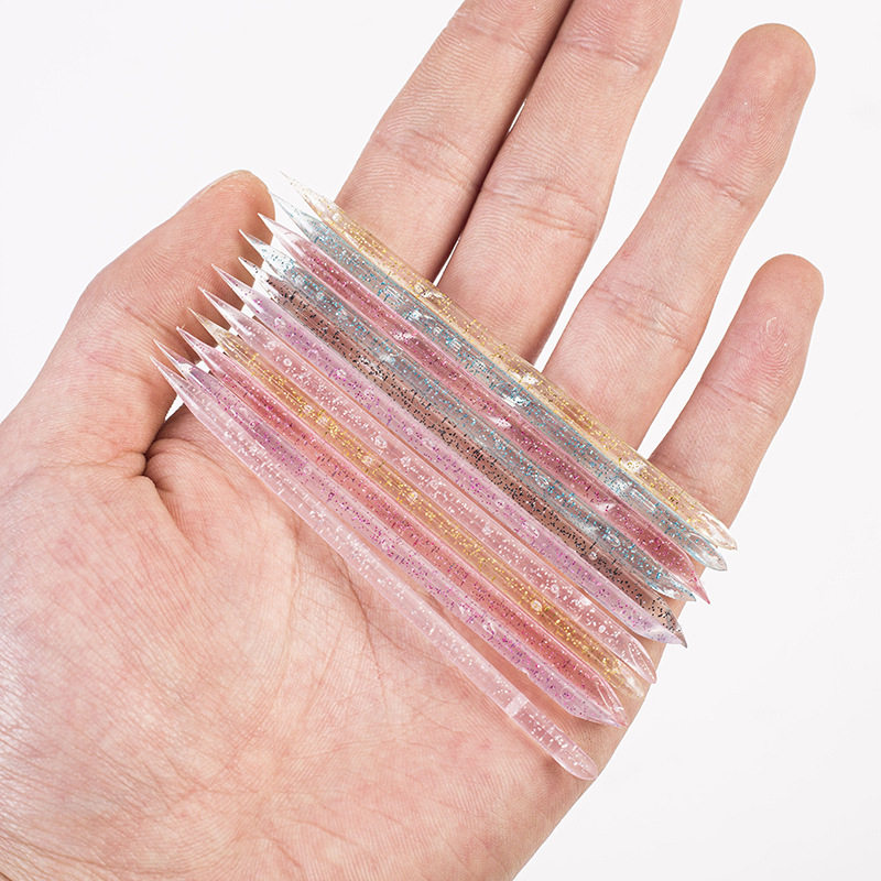 Factory Crystal Rod Point Drill Rod Nail Art Wear Tool Point Drill Rod Nail Rod Double Head Push Dead Skin Nail Art Tool