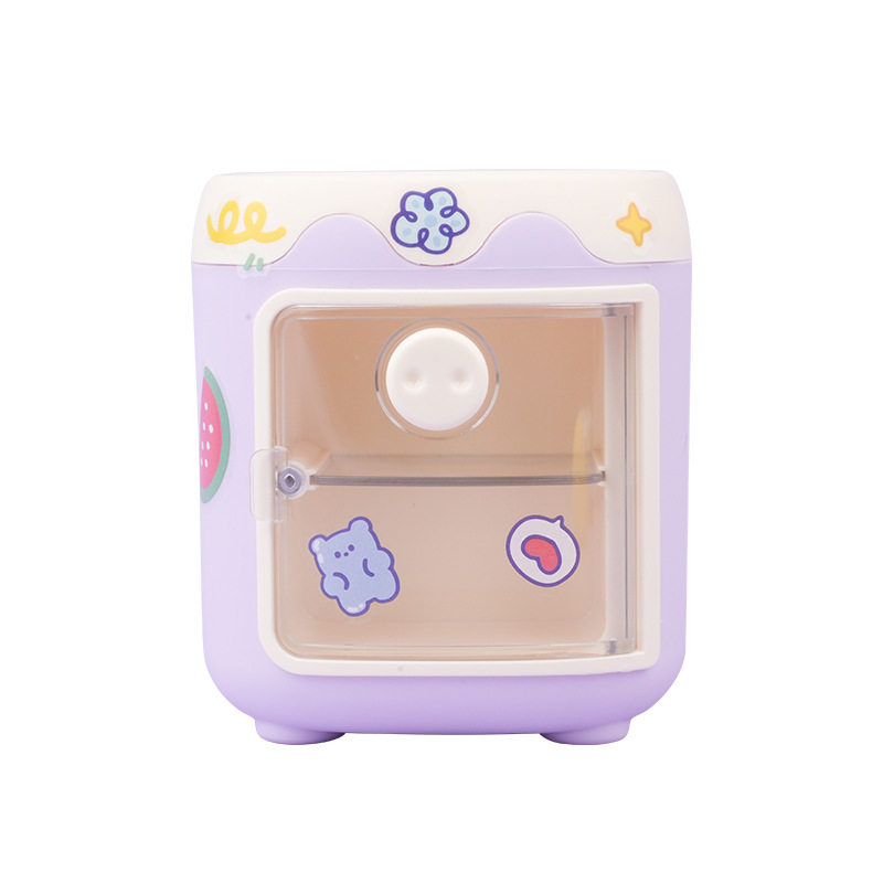 Student Pig Pen Holder Desktop Office Storage Box Student Desk Stationery Cute Girl Makeup Brush Bucket