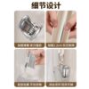 Sock Drying Rack for Home Use, Seamless Multi-Clip Clothes Hanger, Thickened Hanger, Multifunctional Student Dormitory Sock Clip