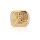 Горячая распродажа элитной версии кольца Queen Mother West square fire paint Saturn brilliance ring с простой индивидуальностью и звездой в том же стиле. mini 6