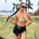 European and American 2024 Amazon Independent Station Music Festival Handmade Gem Tassel Color-matching Sexy Camisole Y1115