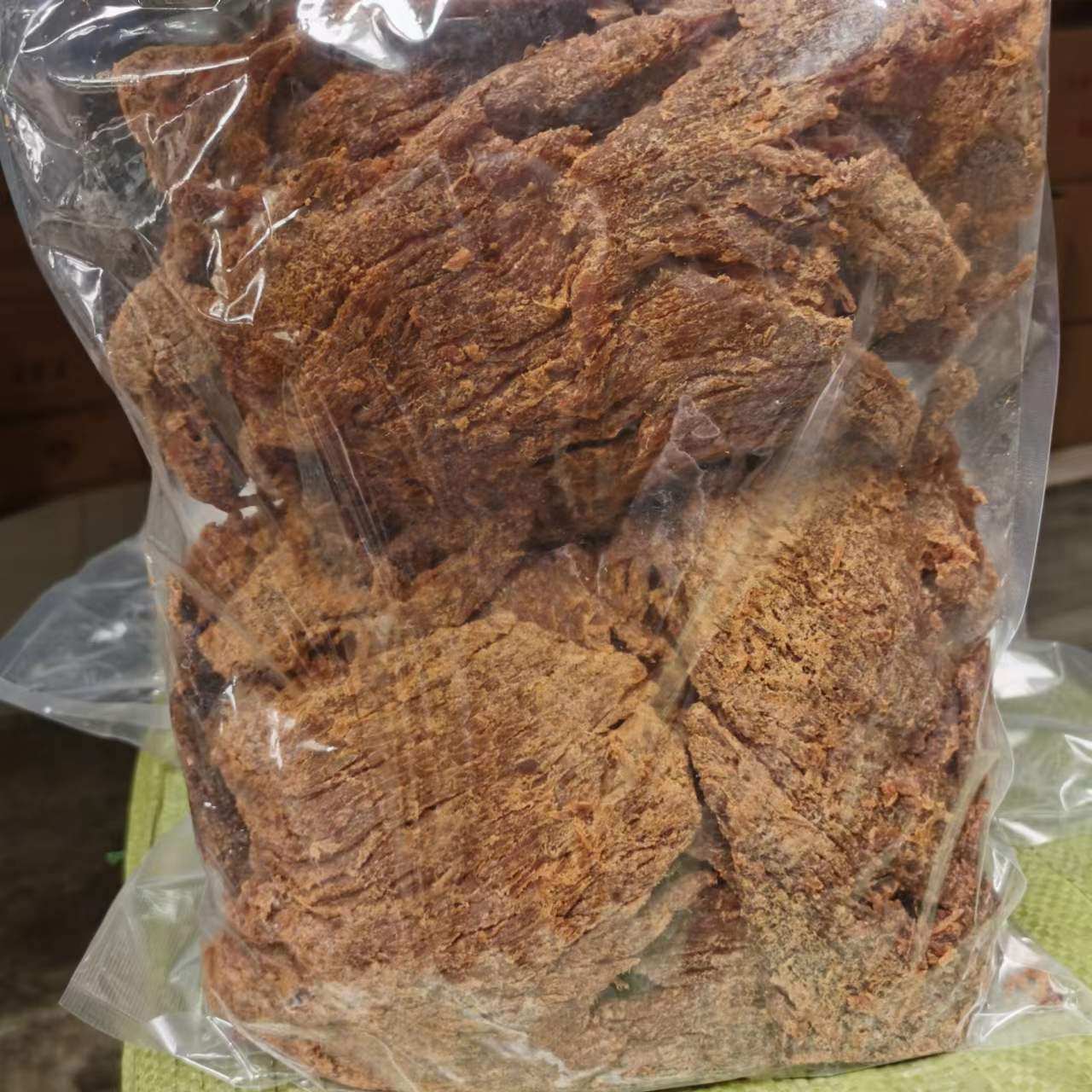 Shredded Pork Slices with Curry Flavor, Meat Strips with Satay Flavor, Five-Spice Beef Flavor, Large Slices of Pure Meat, Original Cut, Spicy