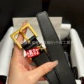 3cm black gold buckle gift box