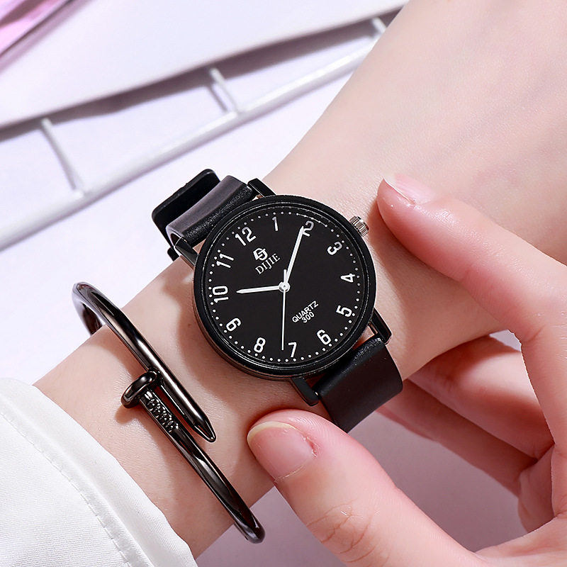Student Examination Watch Women's Ins Niche Design Fashion Trend Fashion Temperament Beginning Senior high school Couple Quartz Watch