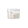 Square Transparent Food Preservation Storage Tank Moisture-proof Grain Preservation Tank Dried Fruit Thickened Storage Sealed Tank