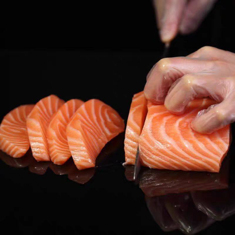 Chilled Sashimi Middle Norwegian Fresh-cut Sashimi Whole Xinjiang Salmon Brisket Salmon Rainbow Trout