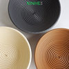New Product Pp Bread Fermentation Basket Imitation Rattan Bread Basket Washable European Bread Baking Tool Woven Glue Rattan Basket Rattan