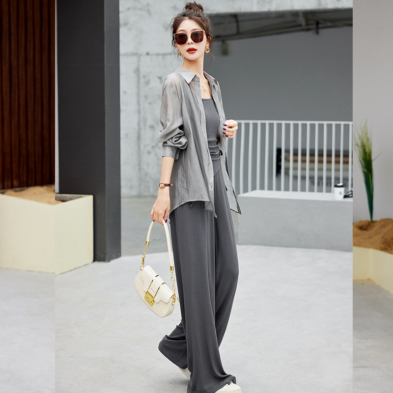(Mới) Mã L3675 Giá 1830K: Đồ Bộ Nữ Wotdyi Cả Bộ 3 Món Hàng Mùa Hè Thời Trang Nữ Chất Liệu G05 Sản Phẩm Mới, (Miễn Phí Vận Chuyển Toàn Quốc).