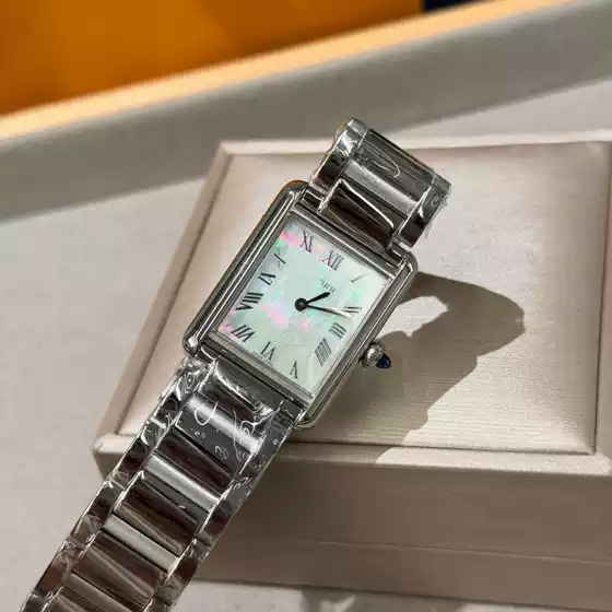 Kajia Tank-Style Square Women's Quartz Watch with Steel Band, Vintage Must Series, Wholesale from Xiwu Market