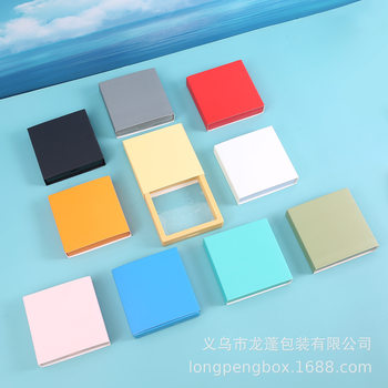 Promotion PE suspension box drawer box suspension box cardboard envelope jewelry ring bracelet packaging display
